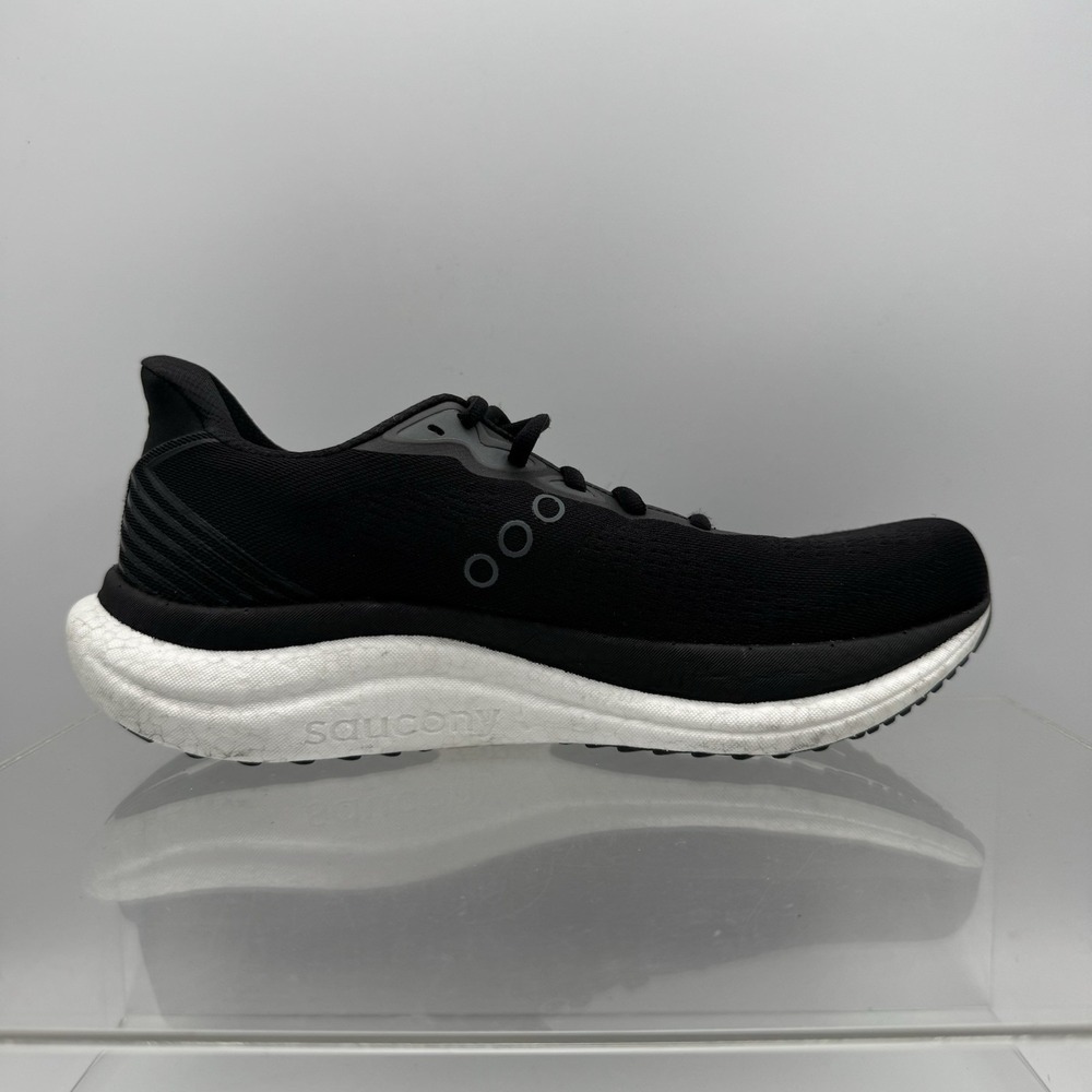 Saucony Triumph 23 Black White Running Shoes S11023-200 Women's Size 10 - Picture 3 of 12